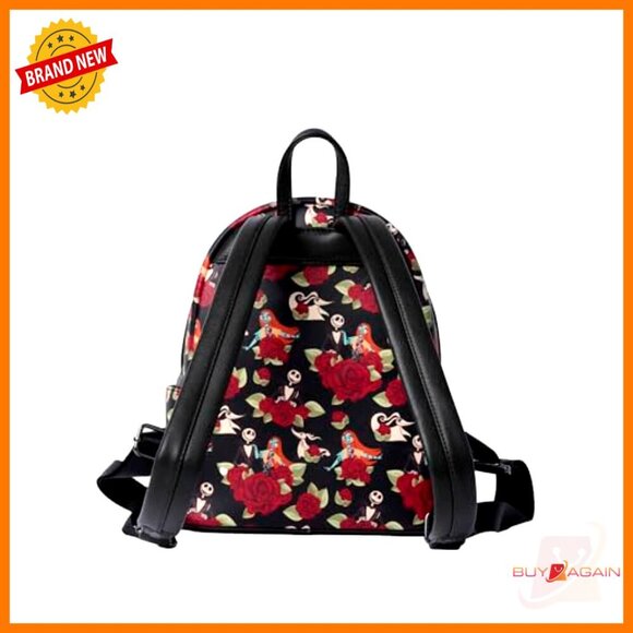 Mini Backpack with Adjustable Straps, Faux Leather, Multiple Pockets main image 5